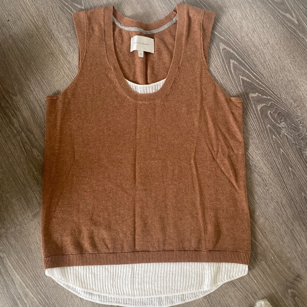 Brochu walker sweater tank